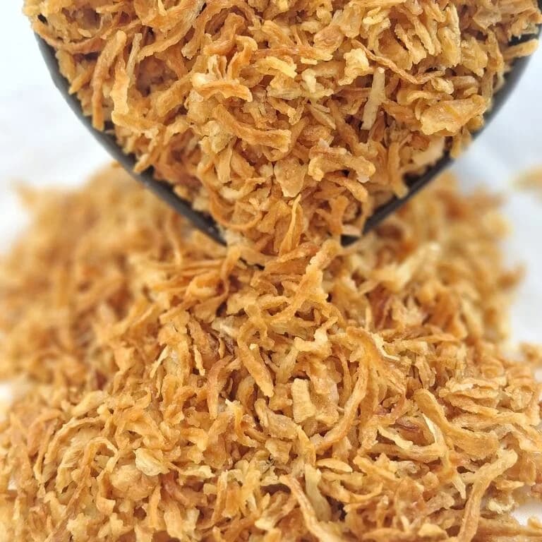 Dehydrated Fried Coated Onions White