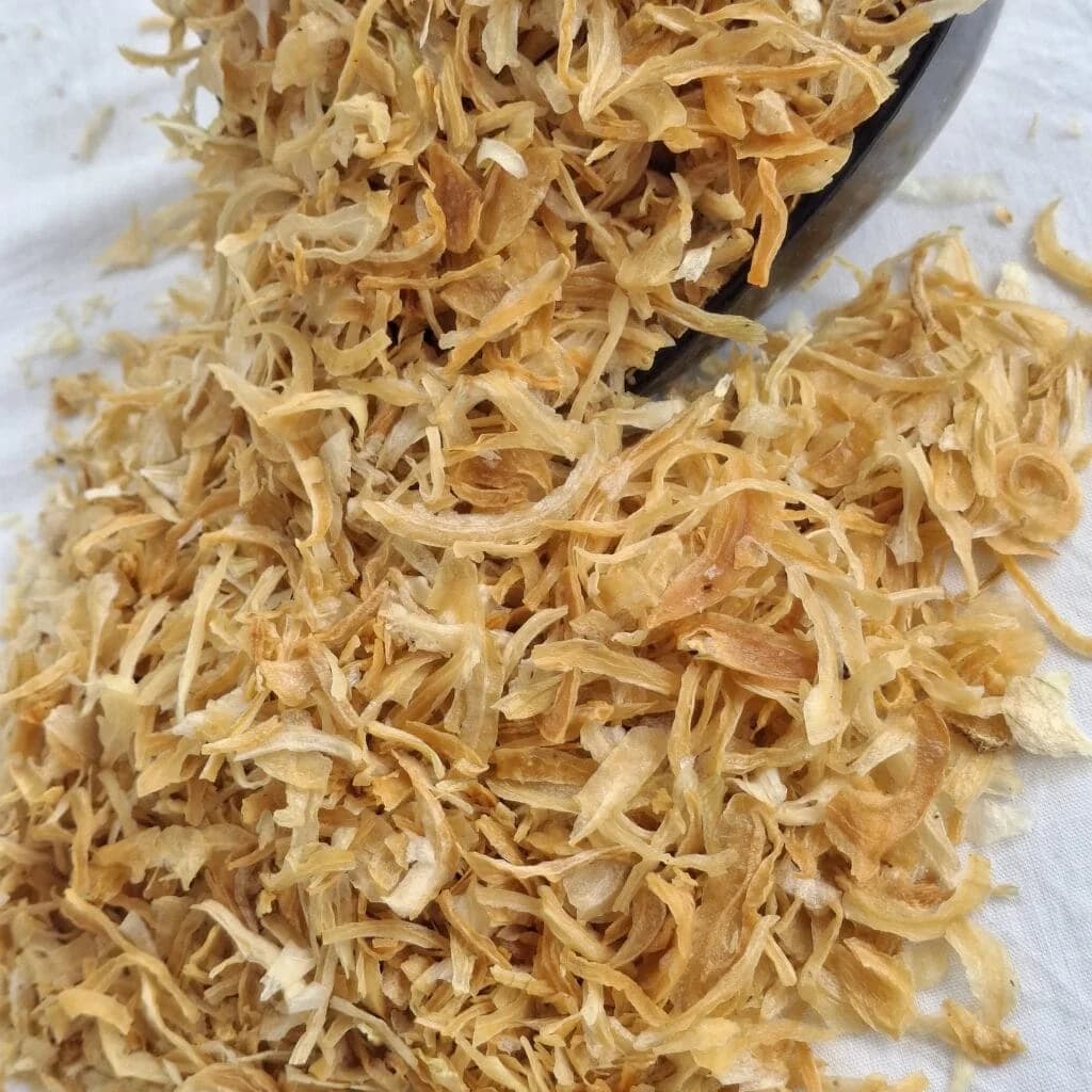 Dehydrated Fried Onions White